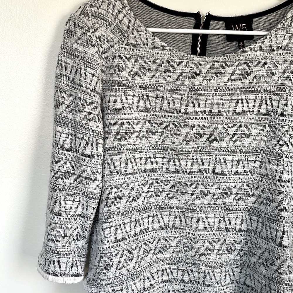 W5 fringe blouse